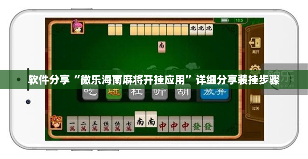 软件分享“微乐海南麻将开挂应用	”详细分享装挂步骤
