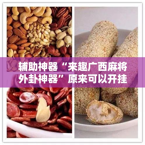 辅助神器“来趣广西麻将外卦神器	”原来可以开挂