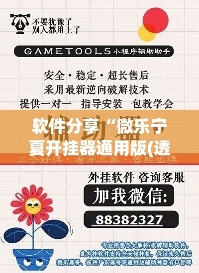 软件分享“微乐宁夏开挂器通用版(透视)	”开挂辅助脚本+详细开挂安装教程