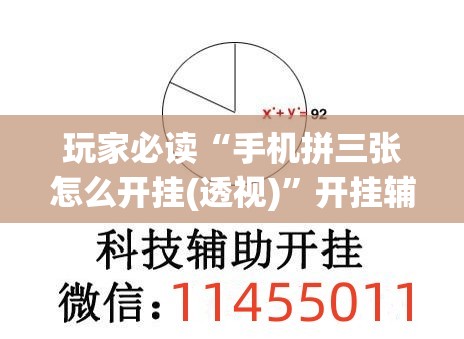 玩家必读“手机拼三张怎么开挂(透视)”开挂辅助脚本+详细开挂安装教程