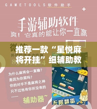 推荐一款“星悦麻将开挂”细辅助教程分享