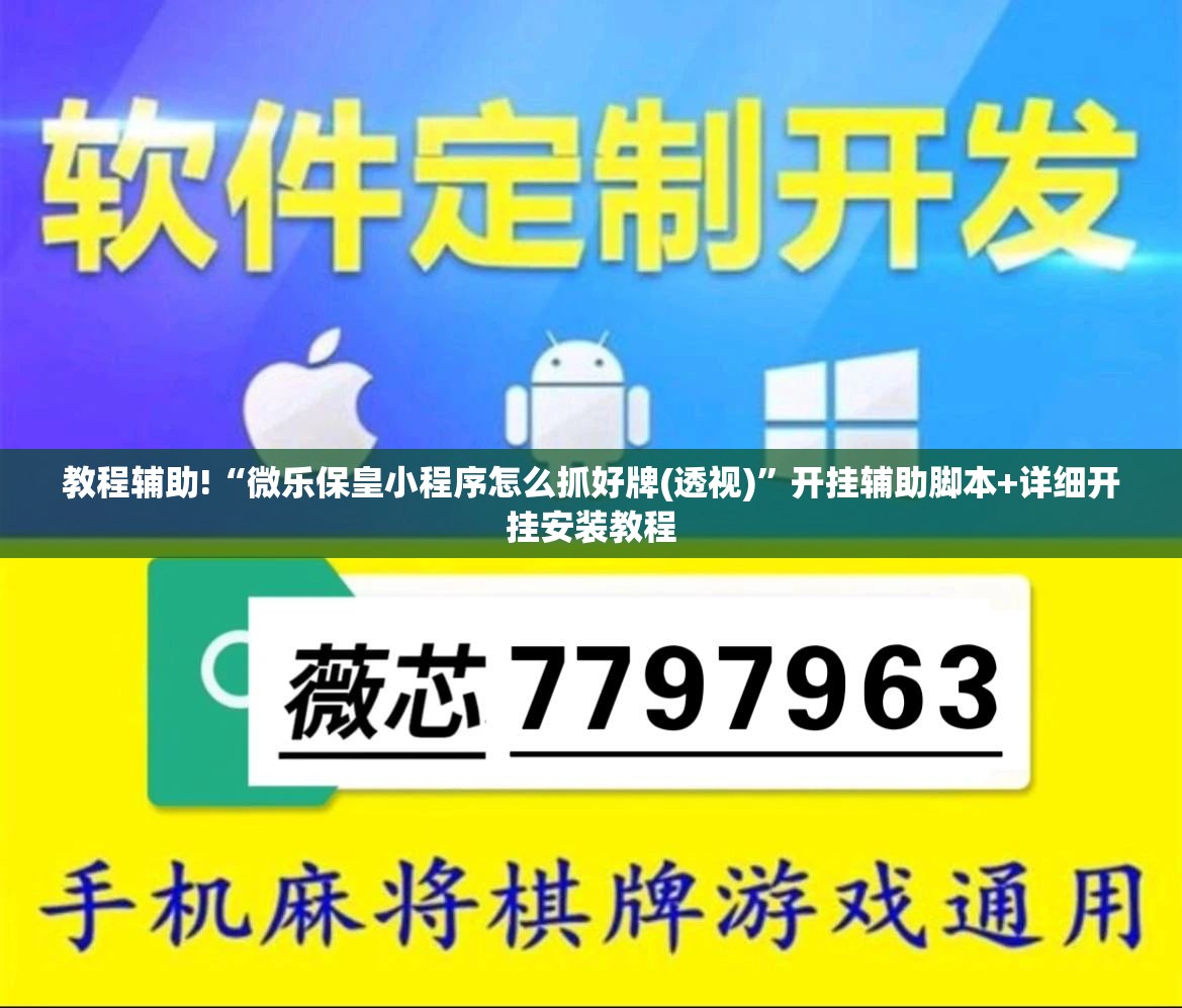 教程辅助!“微乐保皇小程序怎么抓好牌(透视)”开挂辅助脚本+详细开挂安装教程