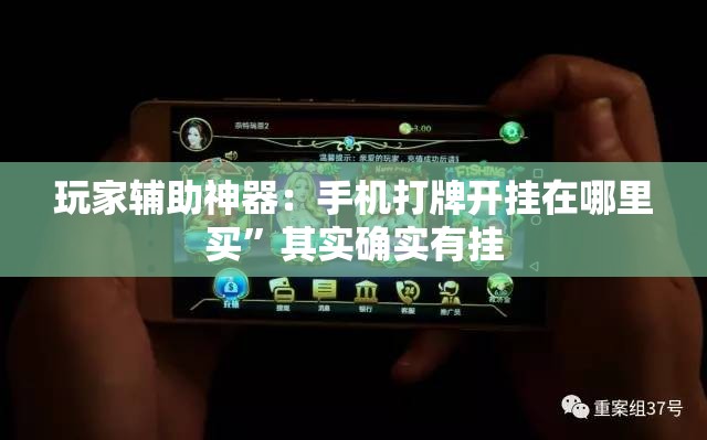玩家辅助神器：手机打牌开挂在哪里买”其实确实有挂