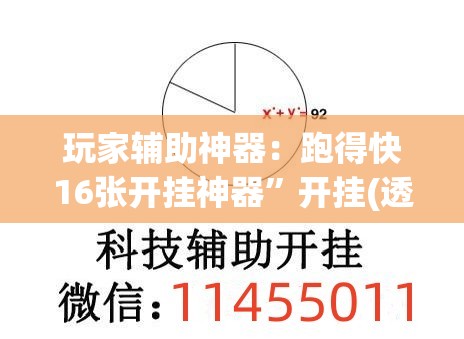 玩家辅助神器：跑得快16张开挂神器”开挂(透视)辅助教程