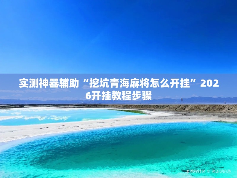实测神器辅助“挖坑青海麻将怎么开挂”2026开挂教程步骤