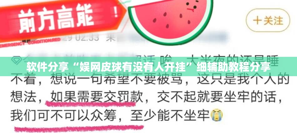 软件分享“娱网皮球有没有人开挂	”细辅助教程分享