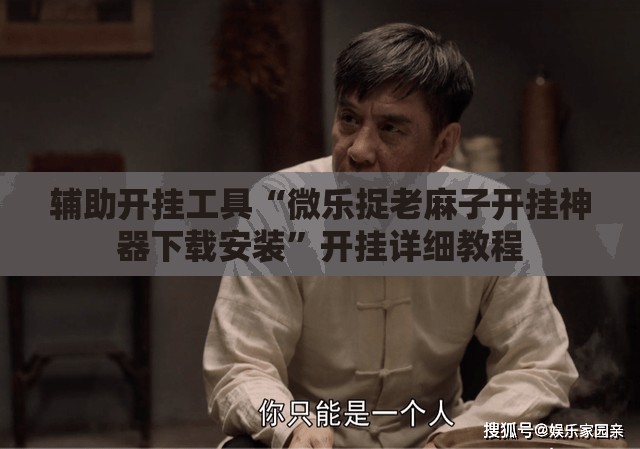 辅助开挂工具“微乐捉老麻子开挂神器下载安装”开挂详细教程