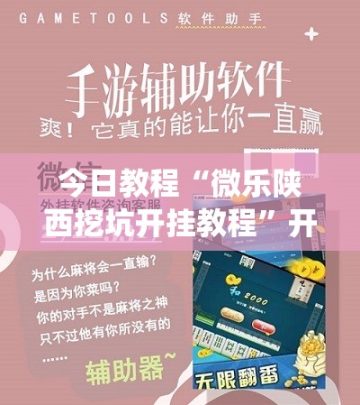 今日教程“微乐陕西挖坑开挂教程”开挂(透视)最新辅助详细