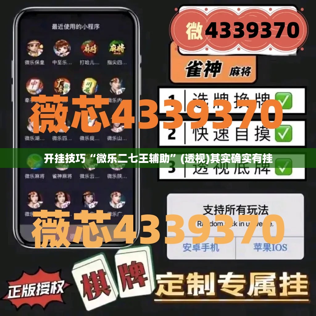 开挂技巧“微乐二七王辅助	”(透视)其实确实有挂