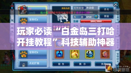玩家必读“白金岛三打哈开挂教程”科技辅助神器手机版