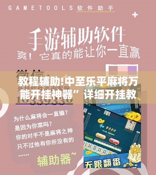 教程辅助!中至乐平麻将万能开挂神器	”详细开挂教程