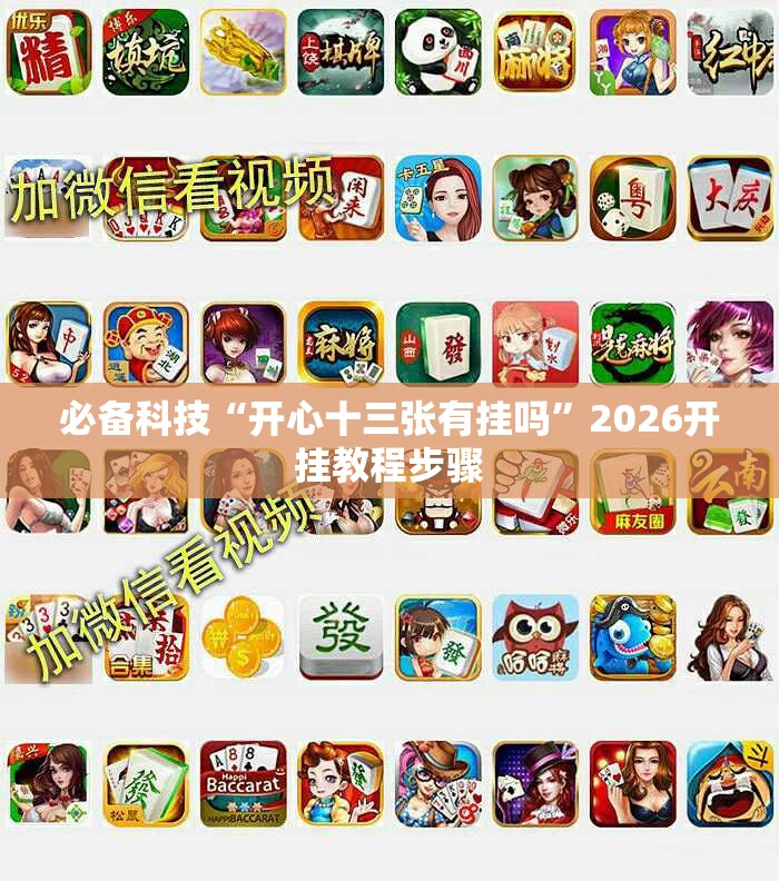 必备科技“开心十三张有挂吗”2026开挂教程步骤