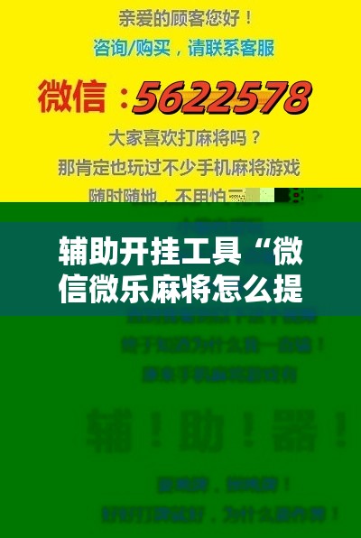 辅助开挂工具“微信微乐麻将怎么提高胜率	”科技辅助神器手机版