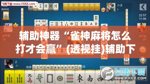辅助神器“雀神麻将怎么打才会赢”(透视挂)辅助下载教程