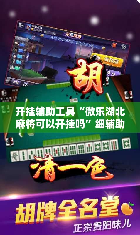 开挂辅助工具“微乐湖北麻将可以开挂吗”细辅助教程分享