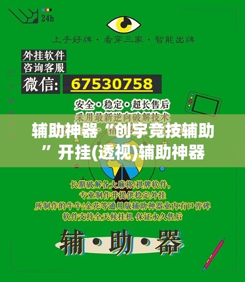 辅助神器“创宇竞技辅助”开挂(透视)辅助神器