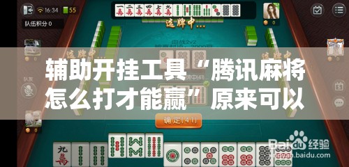辅助开挂工具“腾讯麻将怎么打才能赢”原来可以开挂