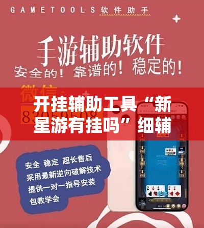 开挂辅助工具“新星游有挂吗”细辅助教程分享
