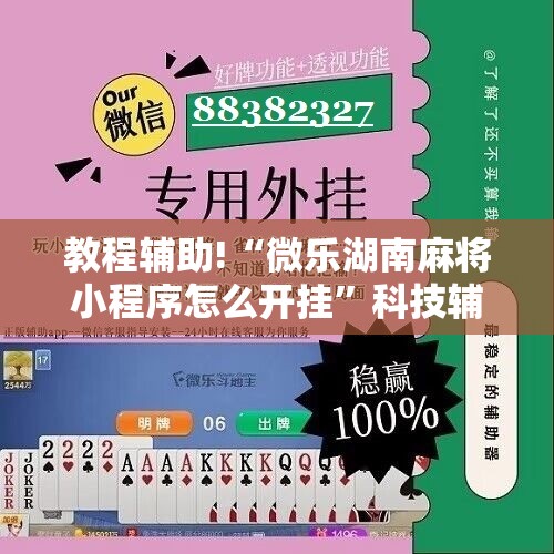 教程辅助!“微乐湖南麻将小程序怎么开挂”科技辅助神器手机版