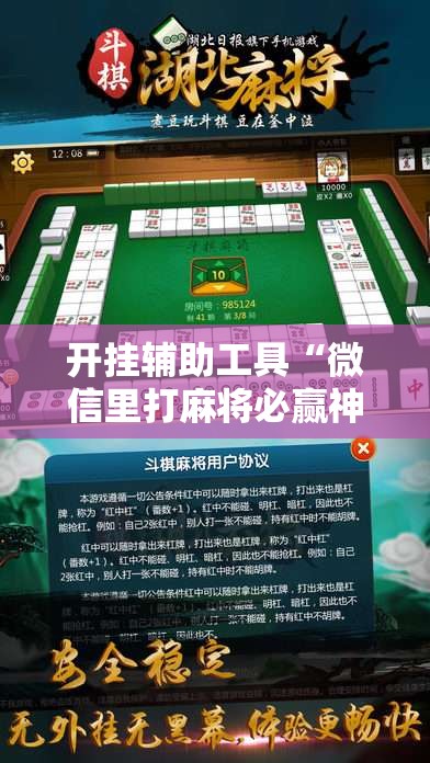 开挂辅助工具“微信里打麻将必赢神器”细辅助教程分享