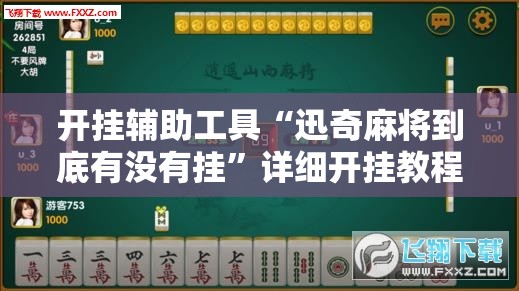 开挂辅助工具“迅奇麻将到底有没有挂”详细开挂教程
