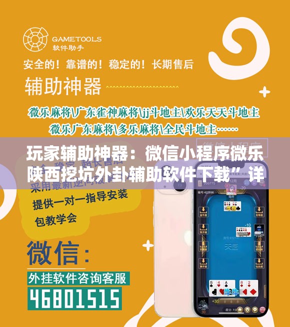 玩家辅助神器：微信小程序微乐陕西挖坑外卦辅助软件下载	”详细开挂教程