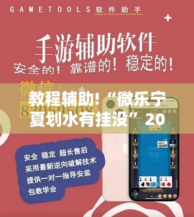 教程辅助!“微乐宁夏划水有挂没”2026开挂教程步骤