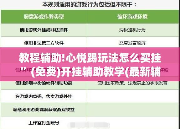 教程辅助!心悦踢玩法怎么买挂”(免费)开挂辅助教学(最新辅助开挂教程)