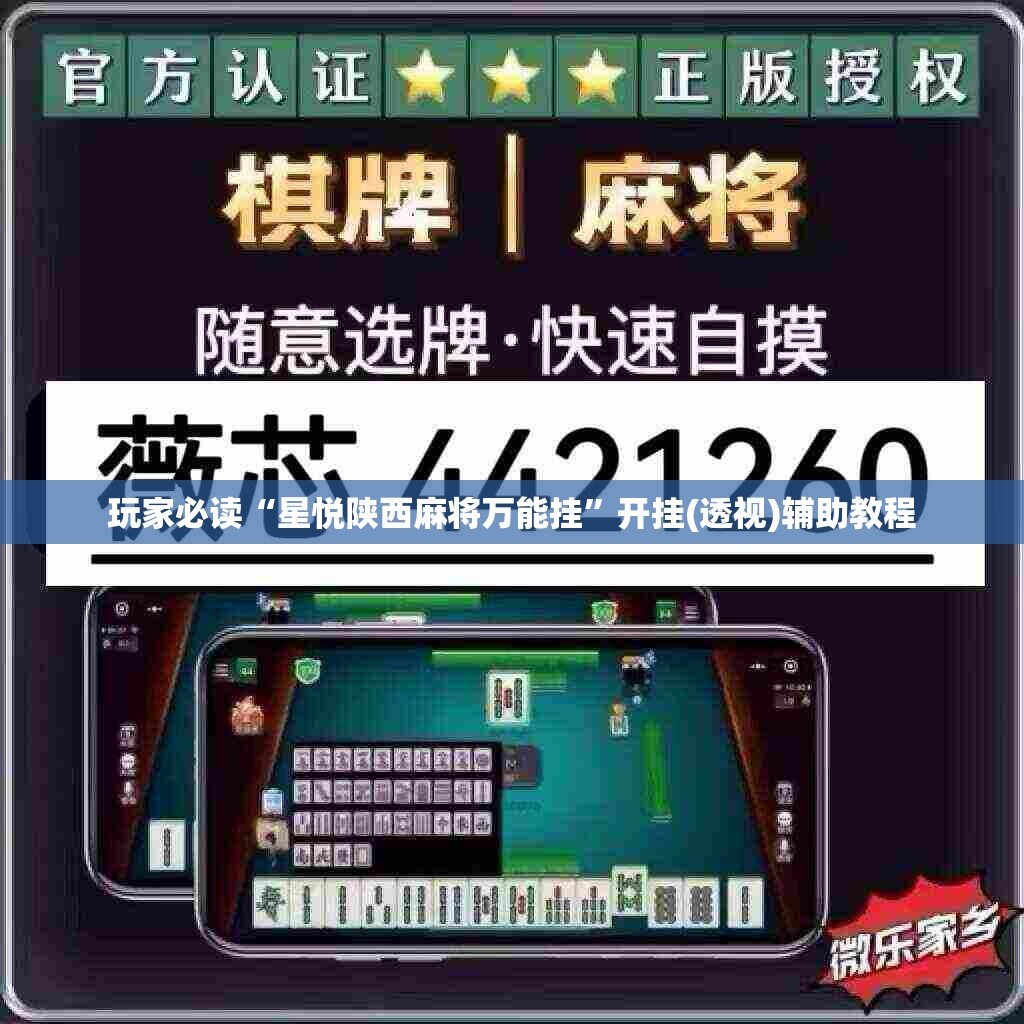 玩家必读“星悦陕西麻将万能挂”开挂(透视)辅助教程