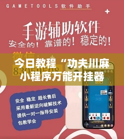 今日教程“功夫川麻小程序万能开挂器”详细外挂透视辅助软件教程
