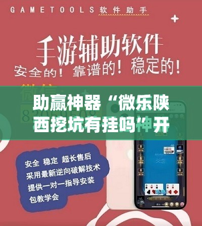 助赢神器“微乐陕西挖坑有挂吗”开挂(透视)最新辅助详细