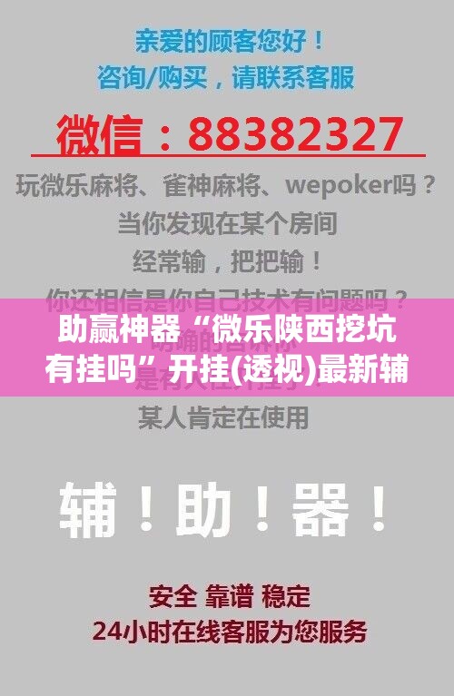 助赢神器“微乐陕西挖坑有挂吗”开挂(透视)最新辅助详细