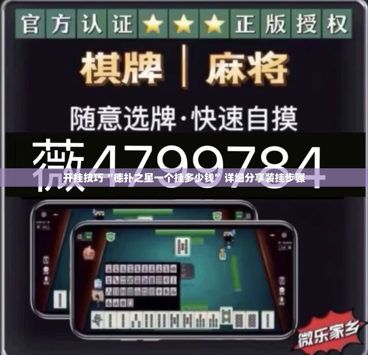 开挂技巧“德扑之星一个挂多少钱”详细分享装挂步骤