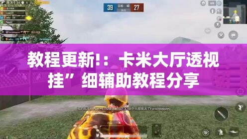教程更新!：卡米大厅透视挂”细辅助教程分享