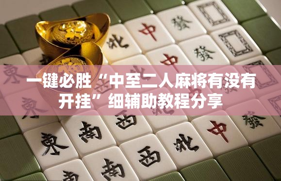 一键必胜“中至二人麻将有没有开挂”细辅助教程分享