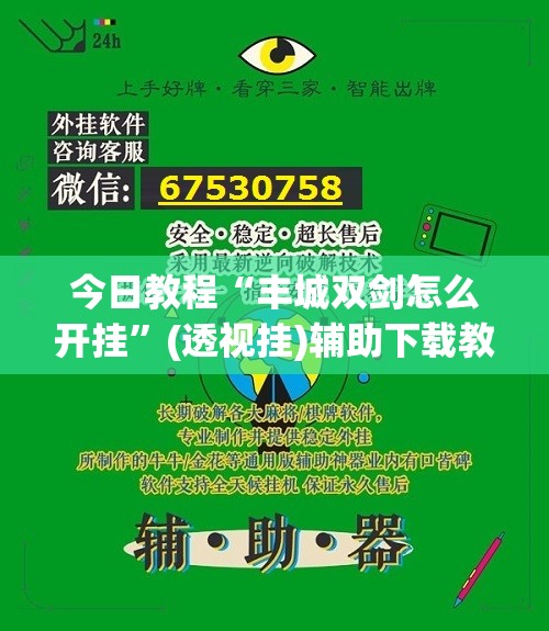 今日教程“丰城双剑怎么开挂”(透视挂)辅助下载教程