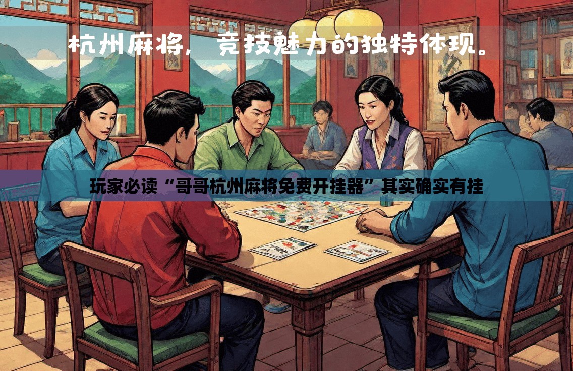 玩家必读“哥哥杭州麻将免费开挂器	”其实确实有挂