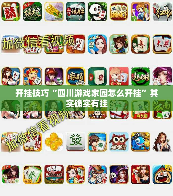 开挂技巧“四川游戏家园怎么开挂”其实确实有挂