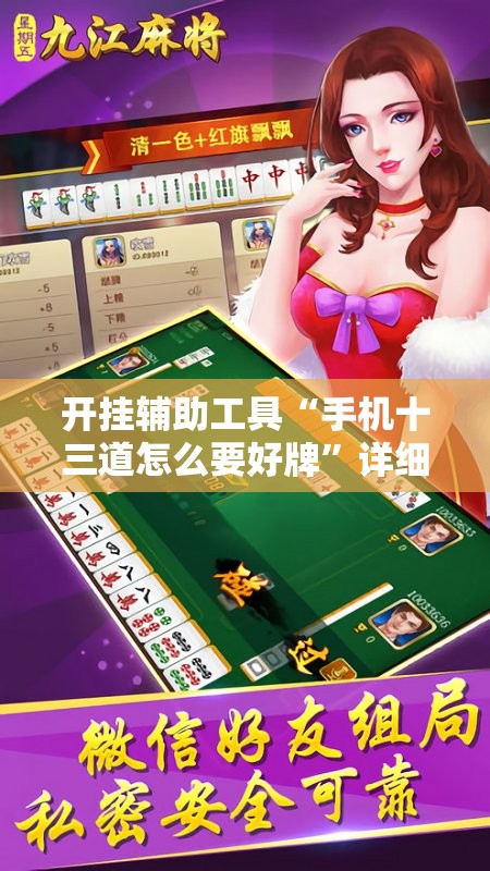 开挂辅助工具“手机十三道怎么要好牌”详细分享装挂步骤