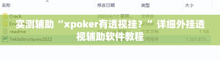 实测辅助“xpoker有透视挂？	”详细外挂透视辅助软件教程