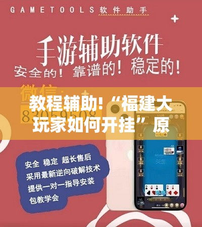 教程辅助!“福建大玩家如何开挂”原来可以开挂