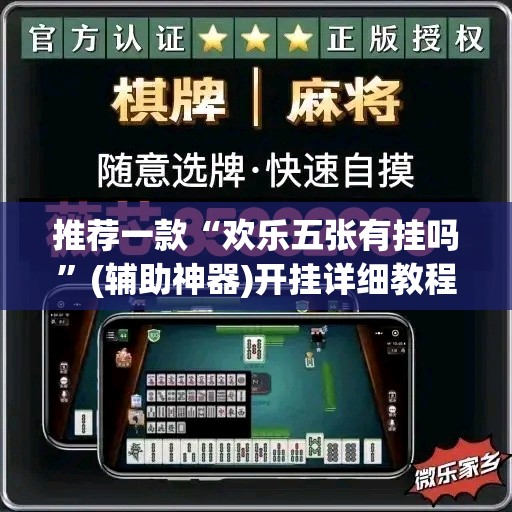 推荐一款“欢乐五张有挂吗”(辅助神器)开挂详细教程