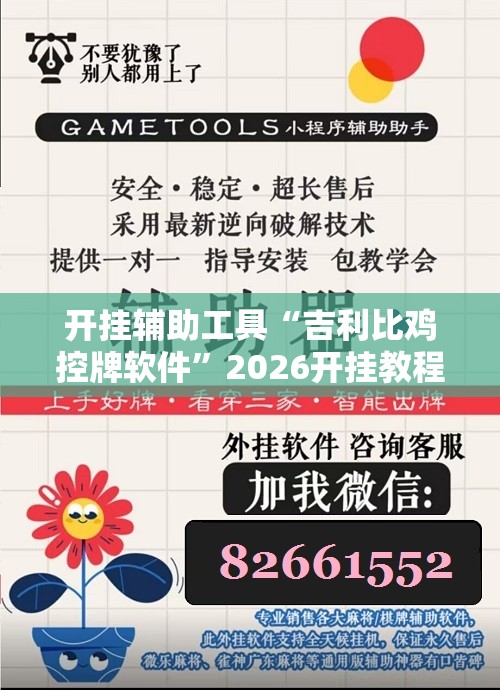 开挂辅助工具“吉利比鸡控牌软件”2026开挂教程步骤