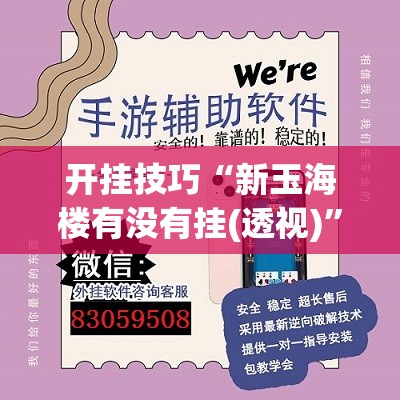 开挂技巧“新玉海楼有没有挂(透视)”开挂辅助脚本+详细开挂安装教程