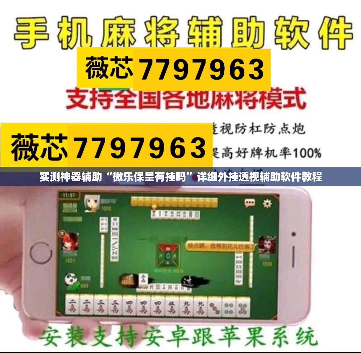 实测神器辅助“微乐保皇有挂吗	”详细外挂透视辅助软件教程