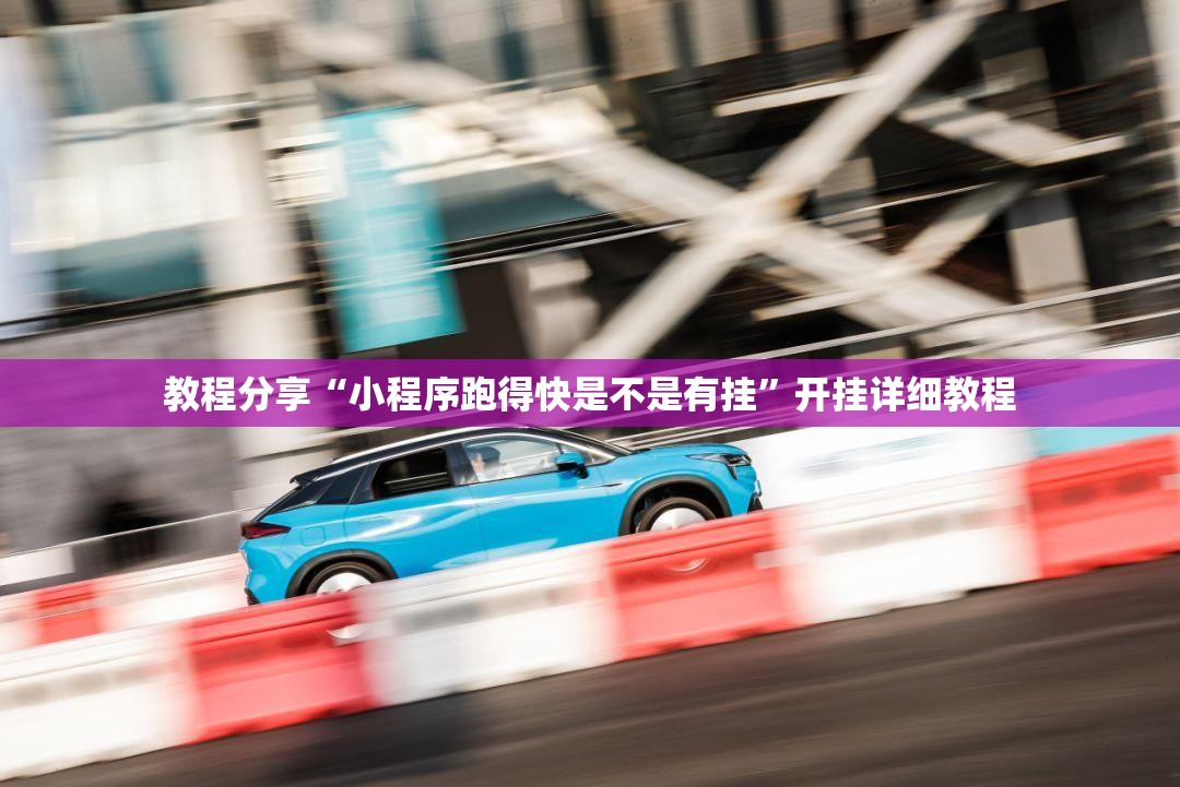 教程分享“小程序跑得快是不是有挂”开挂详细教程
