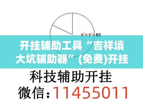 开挂辅助工具“吉祥填大坑辅助器”(免费)开挂辅助教学(最新辅助开挂教程)