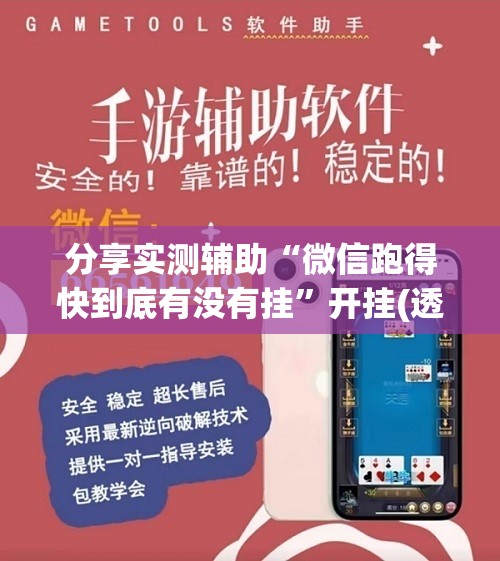 分享实测辅助“微信跑得快到底有没有挂”开挂(透视)辅助神器