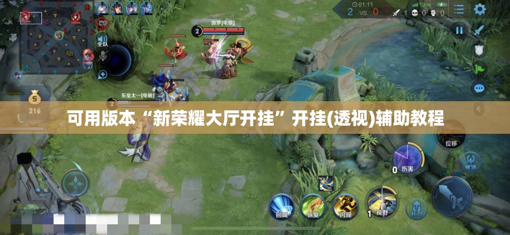 可用版本“新荣耀大厅开挂”开挂(透视)辅助教程