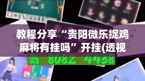 教程分享“贵阳微乐捉鸡麻将有挂吗”开挂(透视)辅助教程